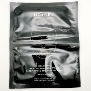 111Skin Celestial Black Diamond Lifting Firming Treatment Mask NEW